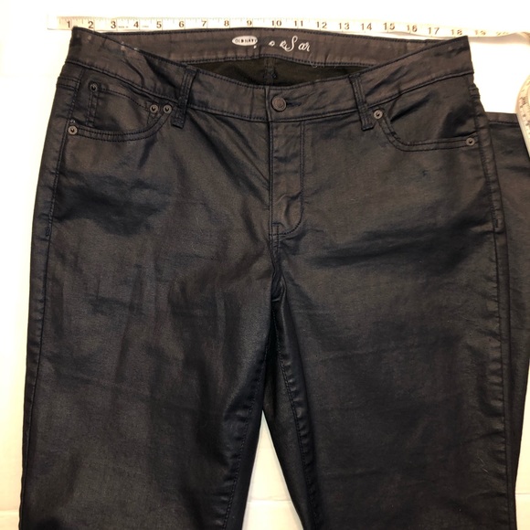 Old navy the rockstar wax coated skinny Jean size 14 - Picture 5 of 9
